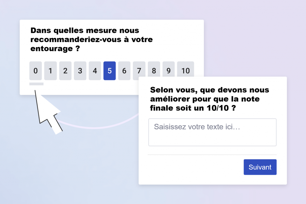 NPS Score Analyse de questions ouvertes score nps