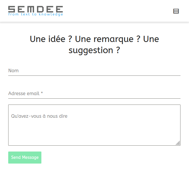 Plateforme libre expression Semdee democration participative libre expression
